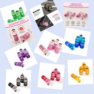 Duck Shaped Valve <b>Caps</b> 11x17mm Aluminum Alloy Tubeless Valve <b>Dust</b> Covers For Car Tire Pink Green Blue Red Gold Black Purple - Product Image 1