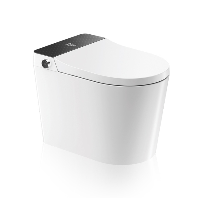 Auto Sensor Flush Electric Bathroom One Piece Intelligent Toilet Bowl Smart Toilet With Remote Control