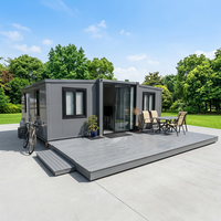 SKYLINE Maison conteneur extensible 20 pieds à prix abordable, design chinois, 2 chambres, maison prête à l'emploi, Australie, Granny Flat, maisonnette préfabriquée