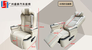 Siège de voiture de luxe <span class=keywords><strong>vip</strong></span> électrique modifié intérieur ST-AVAEF avec massage ventilé pour mercedes-benz w447 van hyundai staria <span class=keywords><strong>vip</strong></span> - Product Image 6