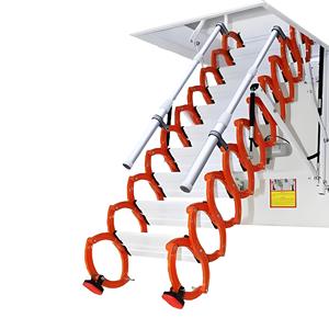 Échelle de grenier télescopique électrique moderne en alliage titane-magnésium 2026 pour maison, design pliable, capacité 300 kg - Product Image 1