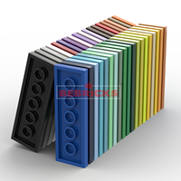 BEBRICKS Série de pièces de construction 3795 Plaque 2x6 Blocs de construction Jouet Pièce de base MOC Ensemble de plaques pour garçons et filles Créer