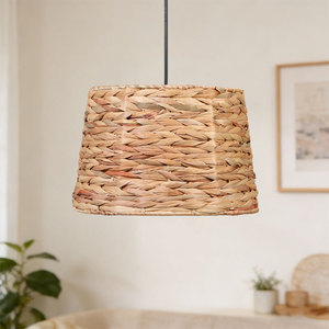 <b>Rustic</b> Cone Lampshade Natural Color Eco Friendly For Restaurant Homestay <b>Lighting</b> <b>Fixtures</b> - Product Image 2