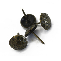 Clous de tapisserie d'ameublement à tête ronde en laiton antique de 11mm clous décoratifs pour canapé-lit et autres meubles