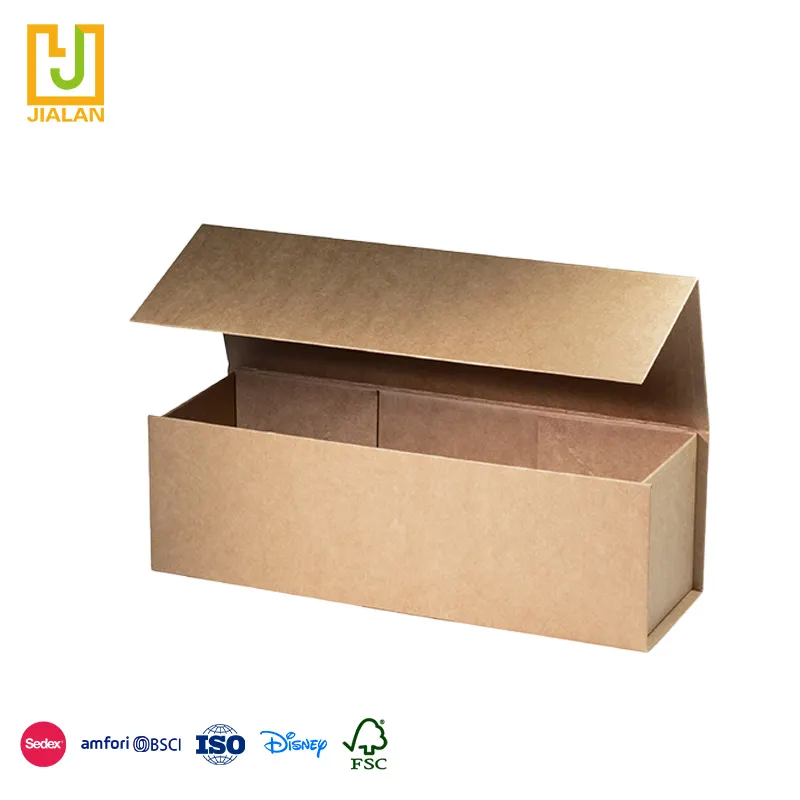 2022 New Design Custom Printed Magnetic Cardboard Paper Chocolate Packaging Box Wine Accessories Gift Box
