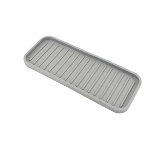 Bandeja de Almacenamiento de Cosméticos de Silicona Huiyuan, Diseño Simple, Organizador de Baño Ecológico - Product Image 5