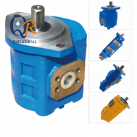 Pompe à huile hydraulique de grande capacité, fabricant professionnel, livraison rapide, pompe à engrenages hydraulique triple à débit multiple pour plateforme de forage