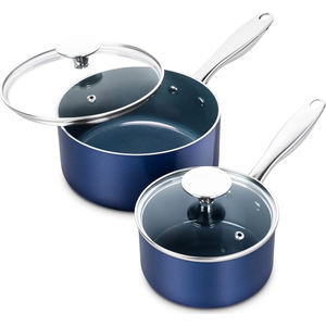 Vente <span class=keywords><strong>en</strong></span> gros de casseroles Homemory Casseroles <span class=keywords><strong>en</strong></span> céramique avec couvercles <span class=keywords><strong>en</strong></span> verre Ensemble de casseroles antiadhésives <span class=keywords><strong>Petite</strong></span> <span class=keywords><strong>casserole</strong></span> avec poignée <span class=keywords><strong>en</strong></span> acier inoxydable - Product Image 4
