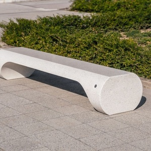 Grandes chaises longues communes pour <span class=keywords><strong>jardin</strong></span> extérieur Bancs en béton pour la maison GRC - Product Image 2
