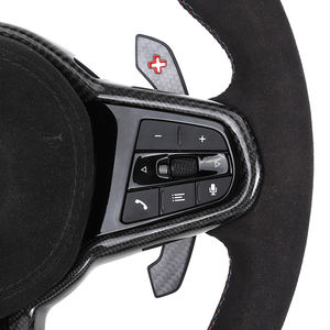 Volant entièrement en Alcantara LCI 2025 pour <span class=keywords><strong>BMW</strong></span> G20 G22 G30 G31 M2 G87 M3 G80 M4 G82 G42 M5 F90 F80 F82 F95 X3M F97 M340i M440i - Product Image 4