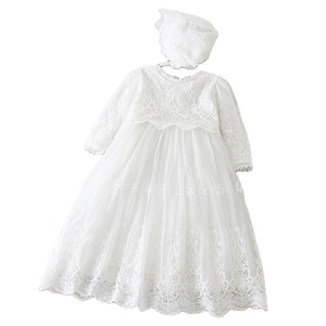 Vestidos <span class=keywords><strong>de</strong></span> Bautizo para Recién Nacidos en Oferta, Conjuntos <span class=keywords><strong>de</strong></span> Vestidos <span class=keywords><strong>de</strong></span> <span class=keywords><strong>Primera</strong></span> Comunión para Bebés, Vestidos <span class=keywords><strong>de</strong></span> Bautizo Elegantes <span class=keywords><strong>de</strong></span> Color Blanco para Niñas Pequeñas - Product Image 1