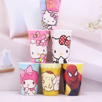 Tasse en céramique créative de 550 ml pour enfants, étudiants, maison, salon, bureau, tasse à lait résistante en mélamine