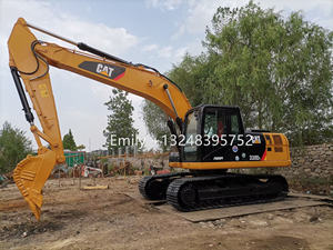 Pelleteuse sur chenilles 320D Cat d'occasion, poids opérationnel de 20 tonnes, fabrication Caterpillar avec composants centraux - Product Image 2
