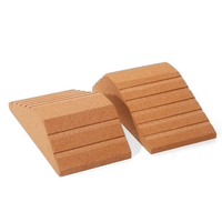 Réglable Premium Cork SLANT BOARD Antidérapant Fitness Pédale Aérobie Step Banc Confortable Rainures Pédale Stepper Plate-forme