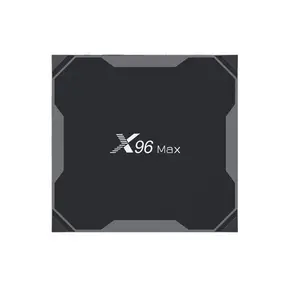 เครื่องเล่นสื่อ8K Amlogic S905X3,Quad Core 4GB RAM 32GB/64GB Android 9.0 TV Box X96 Max + การอัปเดตออนไลน์ฟรี OTA