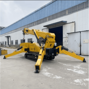 Mobile Spider <b>Crane</b> Fly Jib 5 Ton 8 <b>Remote</b> <b>Control</b> Crawler <b>Cranes</b> <b>with</b> Man Basket - Product Image 3