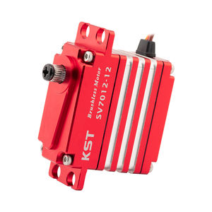 Ventes chaudes KST SV7012-12 SHV DC12V 75.0Kgf.cm 0.10sec/60 6BB 4 pôles Moteur brushless numérique en alliage d'aluminium pour RC industriel à grande échelle - Product Image 2
