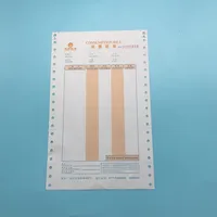 Papier autocopiant NCR en pâte de bois pour imprimante, 1 à 6 plis, 500 feuilles, pour factures et reçus, format continu, impression numérique, personnalisé OEM usine