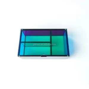Acrylic Jewelry Box with 4 Drawers, Velvet Jewelry Organizer for