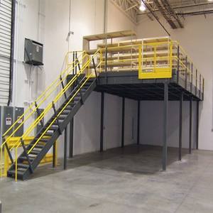 गोदाम औद्योगिक शेल्फ औद्योगिक भंडारण इस्पात तल मंच रैक मेज़नाइन फर्श प्लेटफार्म रैक - Product Image 2