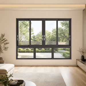 Puertas y Ventanas de Aleación de Aluminio de Grado Arquitectónico Personalizadas con Marco de Plástico y Diseño Deslizante Insonorizado para Proyectos Comerciales - Product Image 5
