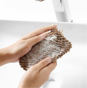 Bolsa de jabón exfoliante de Sisal reutilizable de fibra Natural con logotipo personalizado, soporte para jabón de ducha, red espumosa de cáñamo, malla de yute, bolsa ahorradora de jabón - Product Image 6