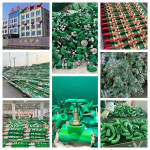 Accesorios de Plomería PPR de Alta Calidad IFANPLUS, Accesorios de Plástico Verde Roscados para Agua, Accesorios de Tubería PPR de 20-125 mm - Product Image 6