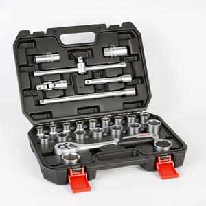 Kit de Llaves de Tubo Profesional de 32 Piezas CR-V para Reparación Automotriz/Industrial, Kit de Reparación de Llaves de Tubo de Acero al Cromo Vanadio - Product Image 2