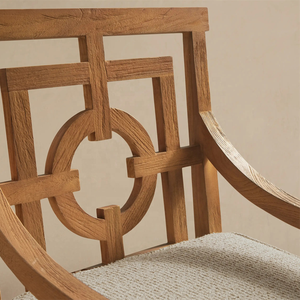 Set di Sedie da Pranzo con Braccioli in Teak Moderno per Esterni con Schiuma ad Asciugatura Rapida per Giardini e Cortili di Lusso - Product Image 5