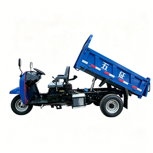WAW Triciclo Motorizzato Diesel a 3 Ruote con Cassone Aperto da 18HP (16-32HP), Capacità di Carico 1-5 Tonnellate per Miniera, Costruzione e Agricoltura - Product Image 3