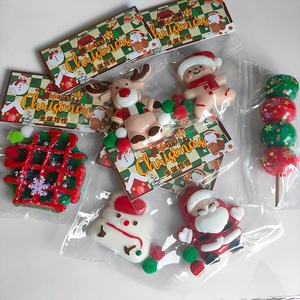 Juguete Antiestrés de Navidad con Diseño de Papá Noel y Reno, Artículo Popular en TikTok, Juguetes Únicos para Niñas - Product Image 1
