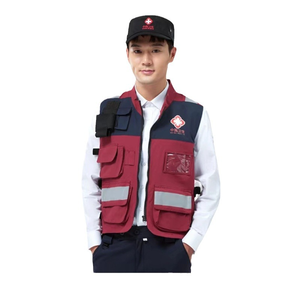 Chaleco Táctico Personalizado <span class=keywords><strong>de</strong></span> Respuesta a Emergencias, Primeros Auxilios, EMS, Alta Visibilidad, Paramédico, <span class=keywords><strong>Ambulancia</strong></span>, Búsqueda y Rescate - Product Image 3