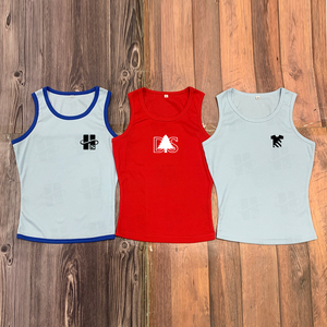Camiseta Deportiva Personalizada de Alta Calidad, Mezcla de Algodón y Elastano, Transpirable, Cuello Redondo, con Ribetes, para Gimnasio y Fitness, para Mujer - Product Image 5