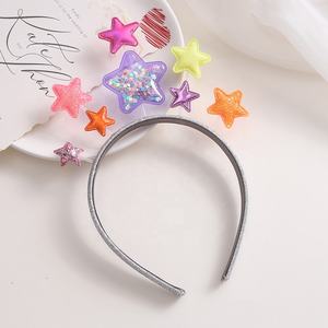 Diadema Infantil con Estrella de Cinco Puntas y Borlas Largas, Varios Colores, Talla Única, para Fiestas y Uso Diario - Product Image 6