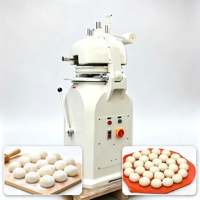 Machine à bouler la pâte de boulangerie robuste, équipement électrique de division et de découpe de pains pour la production commerciale de pizzas et de pains.