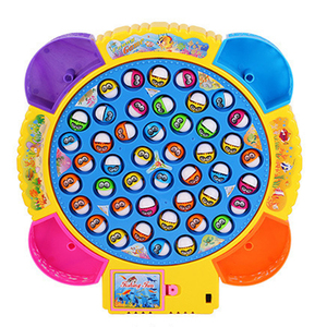 Giocattoli elettrici personalizzabili da 45 pesci giocattolo da pesca con musica e gioco di pesca leggero per bambini - Product Image 1