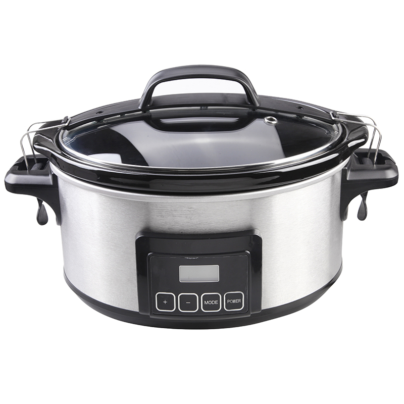 Electric Slow Cooker Soup Stew Pot