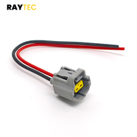 Capteur de température d'eau de refroidissement avec connecteur en cuivre, prise de câblage électrique automobile 12V 10A pour capteur de moteur de voiture Corolla