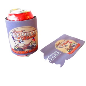 Personalized Neoprene Slap Cooler Bag Classic Style Customizable Stubby Holder Wrap for Can Coolers - Product Image 2