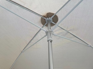 Carpa grande con logotipo personalizado, sombrilla cuadrada impermeable <span class=keywords><strong>para</strong></span> playa, paraguas con patas y bolsillo, 2023 - Product Image 5