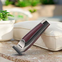 Tondeuse à cheveux électrique en acier inoxydable pour hommes, tondeuse professionnelle pour barbier, utilisation en extérieur, coupe de cheveux à domicile, toilettage, USB