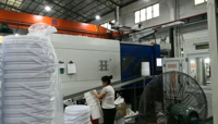 Mesin Cetak Injeksi Khusus ZHENHUA 520T untuk Pembuatan Drum Cat, Wadah, Ember Plastik 1L-25L untuk Cat, Minyak