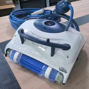 منظف حمام سباحة آلي احترافي موفر للطاقة أحدث معدات روبوت لحمام السباحة مصنوعة من البلاستيك المتين - Product Image 6