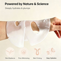 Masque Visage Hydrogel Nuit au Collagène OEM - Masque en Tissu Hydratant Intensif Effet Peau de Verre, Raffermissant, Affinant les Pores et Anti-Âge