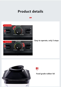 Licuadora Sliver Crest <span class=keywords><strong>de</strong></span> 4500w, 2 en 1, para Uso Familiar, Juego <span class=keywords><strong>de</strong></span> Licuadora <span class=keywords><strong>Moulinex</strong></span> - Product Image 4