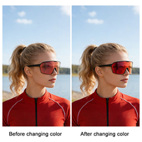 Lunettes de soleil sportives à verres polarisés miroir, lunettes de cyclisme, protection UV400, lunettes de pickleball, lunettes de sécurité OEM, vente en gros, personnalisables
