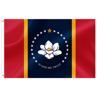 Drapeaux de l'État du Michigan 3x5FT en polyester avec œillets métalliques pour fêtes, défilés, événements sportifs, décorations extérieures