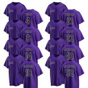 Maillots de baseball alternatifs Colorado 2026 – Tenues personnalisées brodées avec logos - Product Image 1