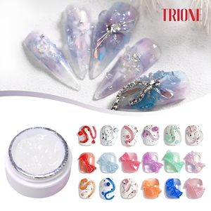 <span class=keywords><strong>Gel</strong></span> de modelage et de sculpture pour <span class=keywords><strong>ongles</strong></span>, non collant, solide, pour la décoration des <span class=keywords><strong>ongles</strong></span>, <span class=keywords><strong>gel</strong></span> sculpté effet bonbon, logo personnalisé - Product Image 1