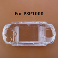 全新透明水晶保护套适用于 PSP 1000 2000 3000 透明硬质便携保护套适用于 PSV Travel 2000 外壳